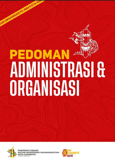Sampul Pedoman Administrasi dan Organisasi