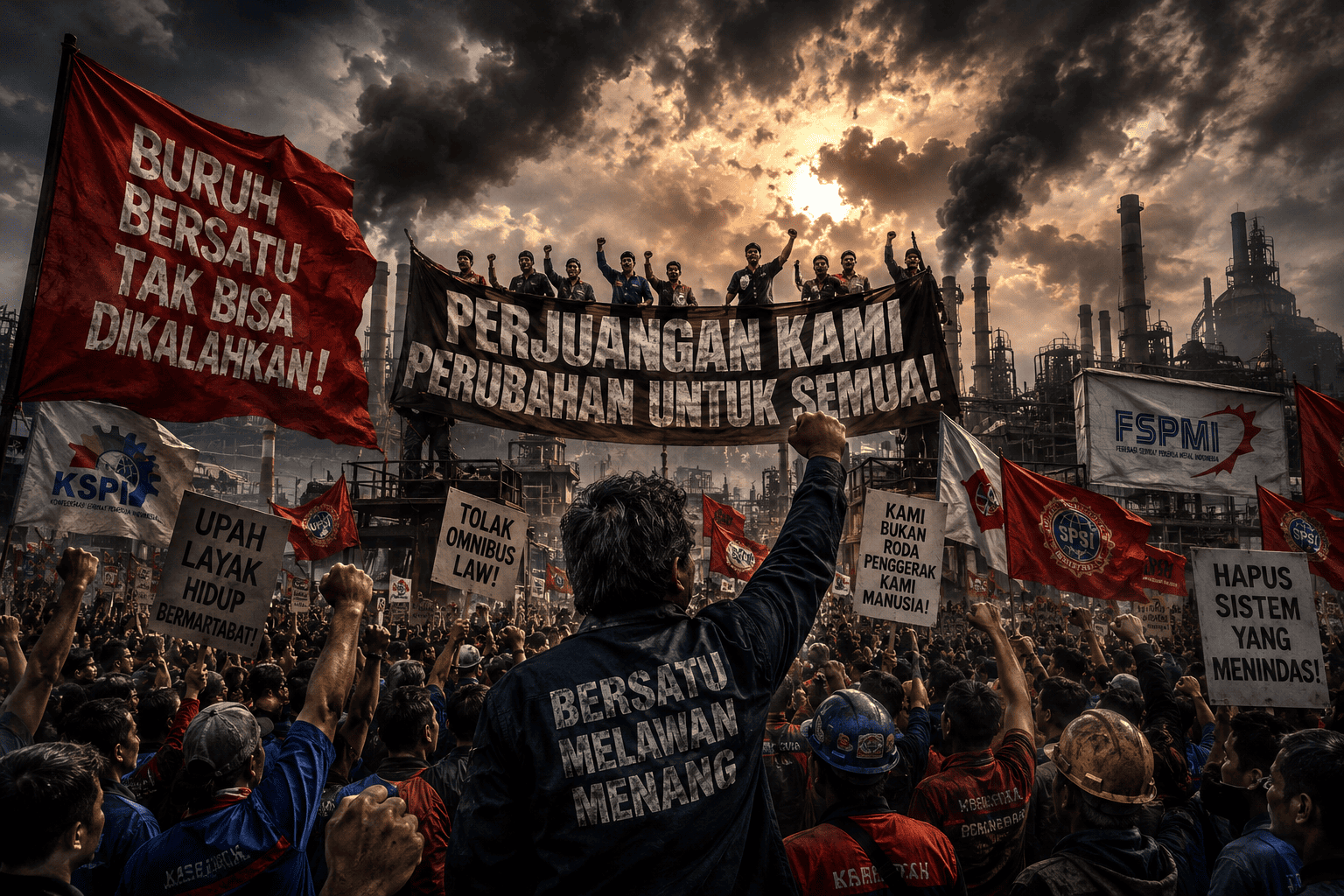 Dinamika Perjuangan Organisasi Buruh Dalam Lanskap Politik Indonesia