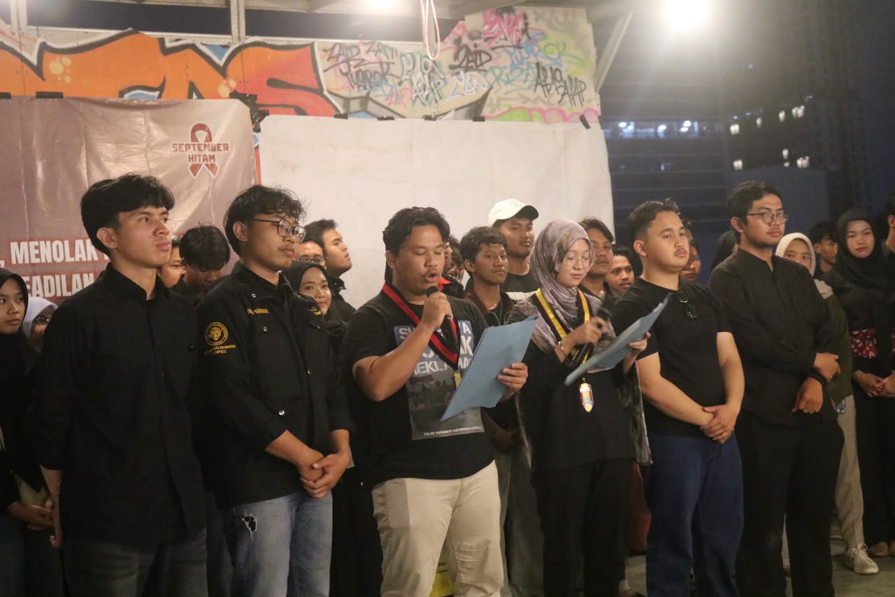 September Hitam, IMM UINSA dan Unair Sampaikan Empat Tuntutan kepada Pemerintah