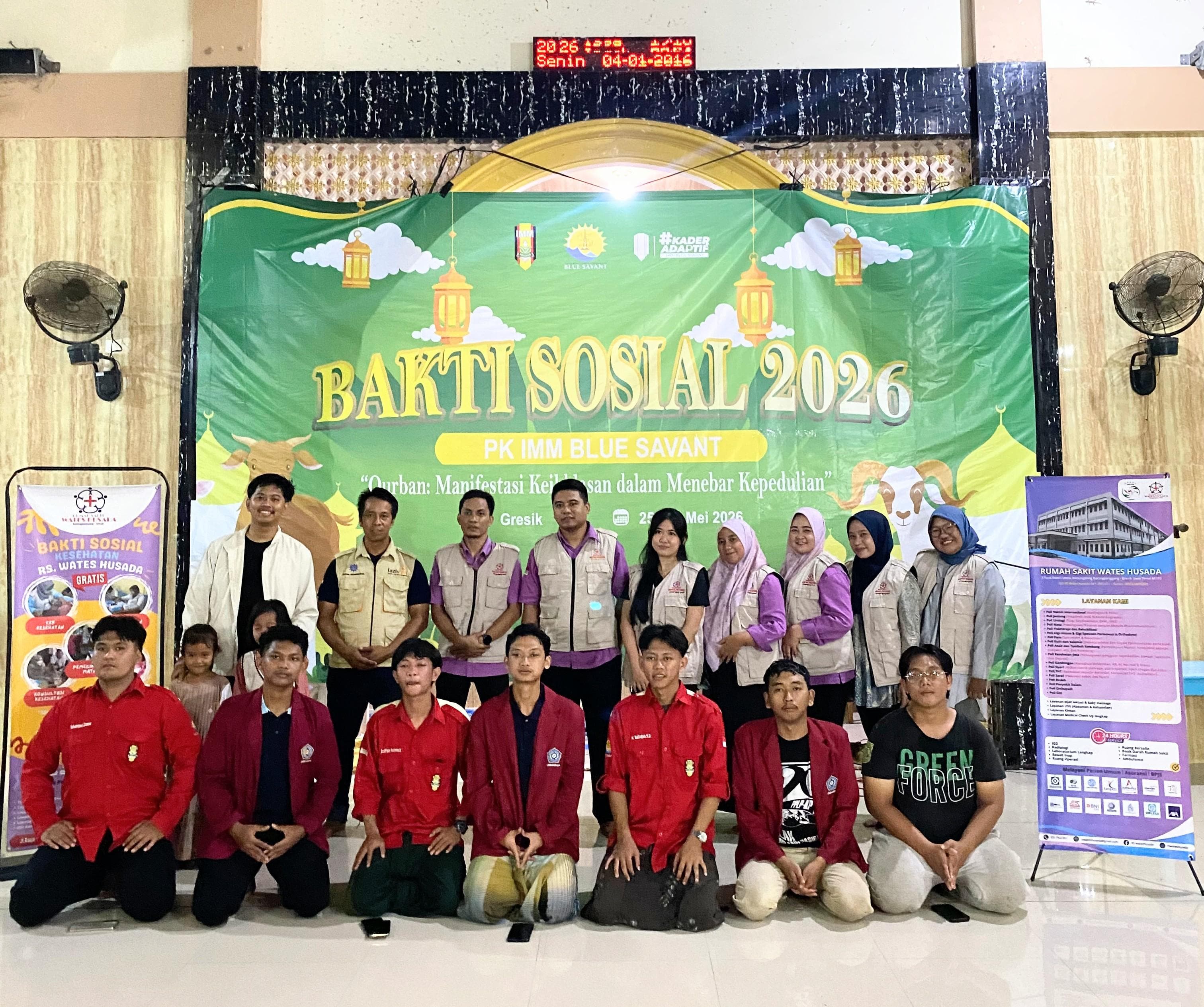 Selama Empat Hari, PK IMM Blue Savant Jalankan Baksos di Dusun Kalisari