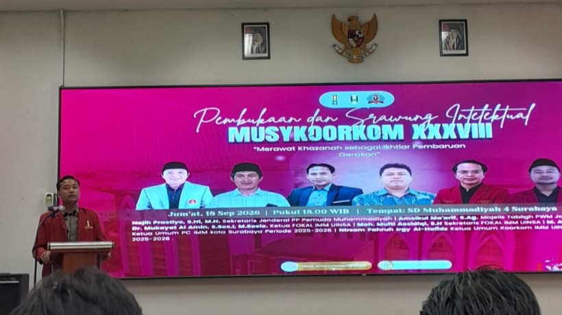 Menjelang Akhir Periode, Irgy Paparkan Ikhtiar Koorkom IMM UINSA