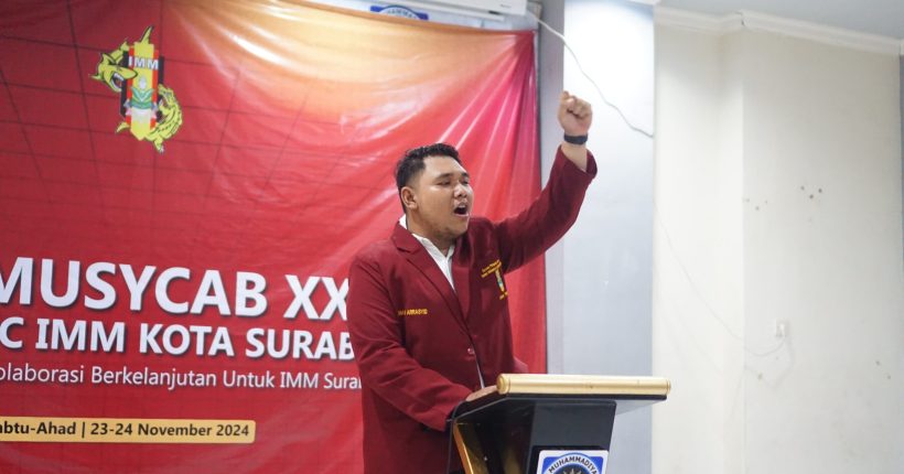Erfanda Ketua Umum IMM Surabaya