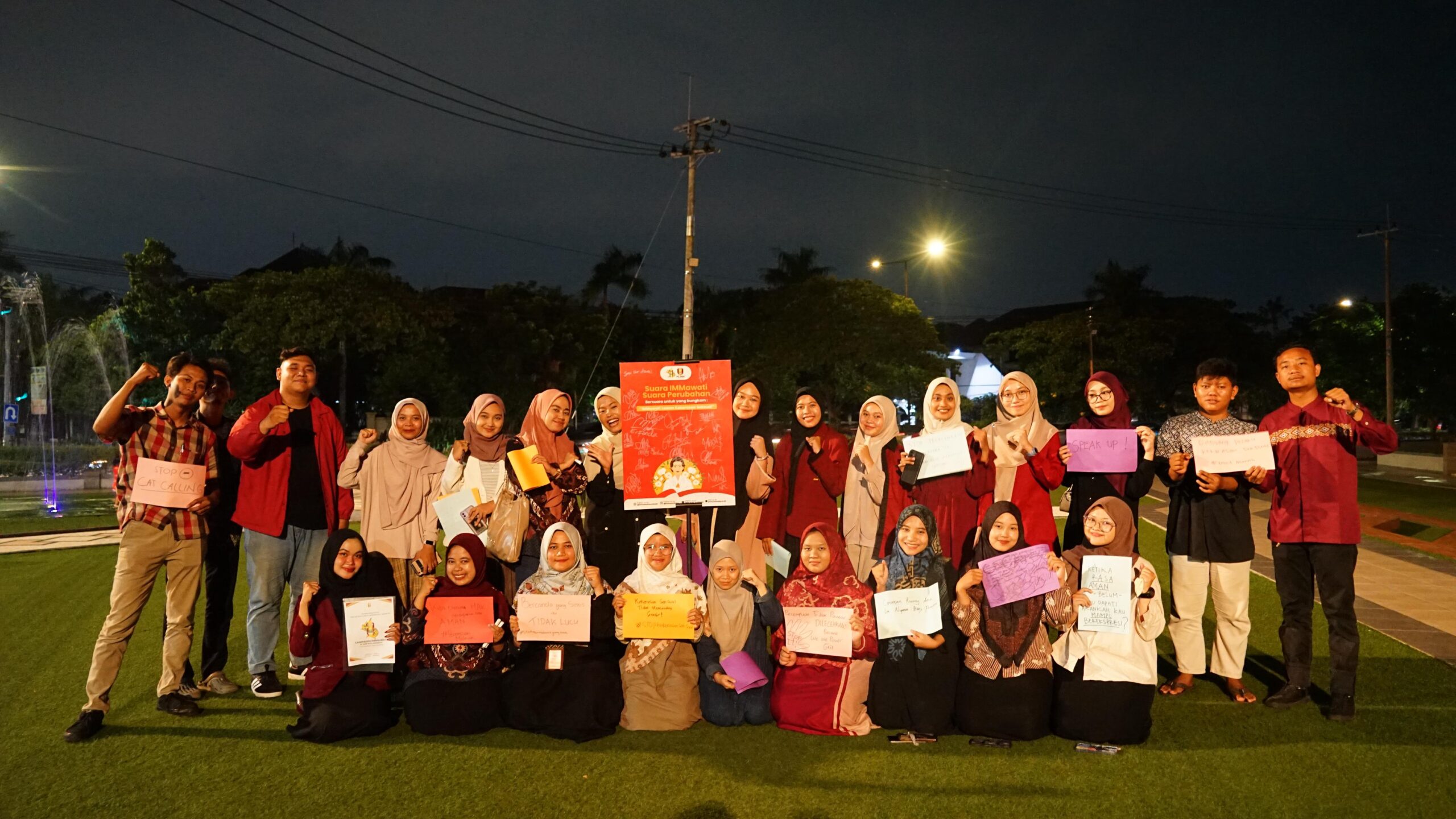 Diskusi Immawati PC IMM Kota Surabaya, Suara IMMawati Suara Perubahan: Bersuara untuk yang Bungkam – IMMawati Lawan Kekerasan Seksual.