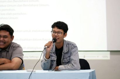 M. Ubaidillah Masrur, Bendahara Umum PC IMM Kota Surabaya.