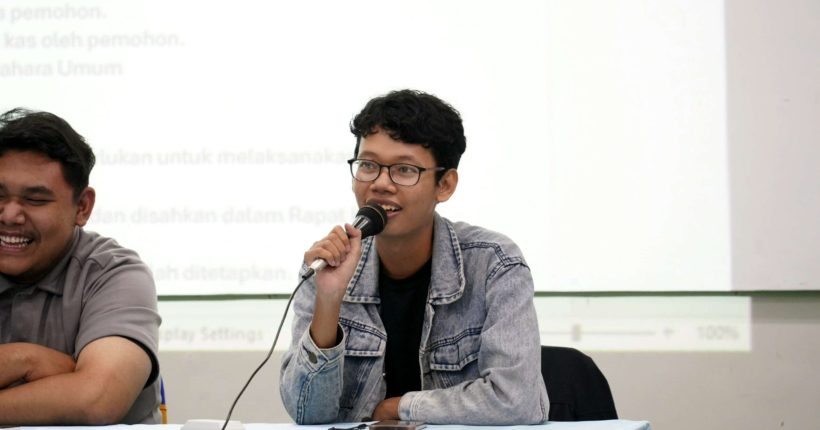 M. Ubaidillah Masrur, Bendahara Umum PC IMM Kota Surabaya.
