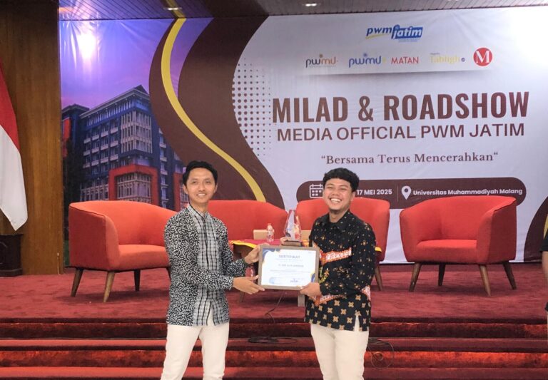 PC IMM Kota Surabaya raih nominasi pada roadshow dan milad media official PWM Jatim