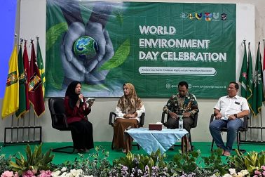 Kegiatan World Environment Day Collaboration PC IMM Kota Surabaya. (Sumber: Ayun)